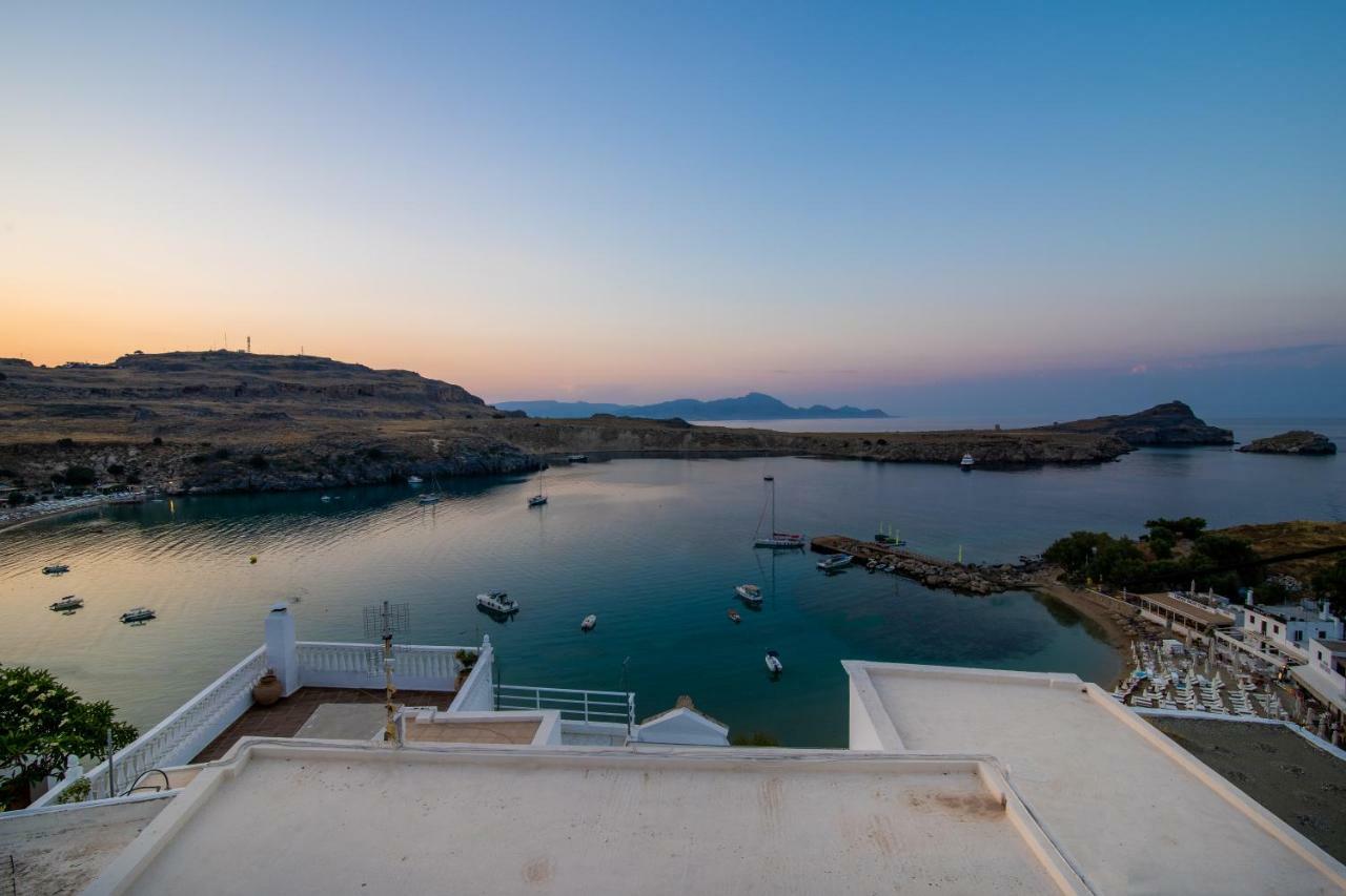 Lindian Ethos Villa Líndos Buitenkant foto