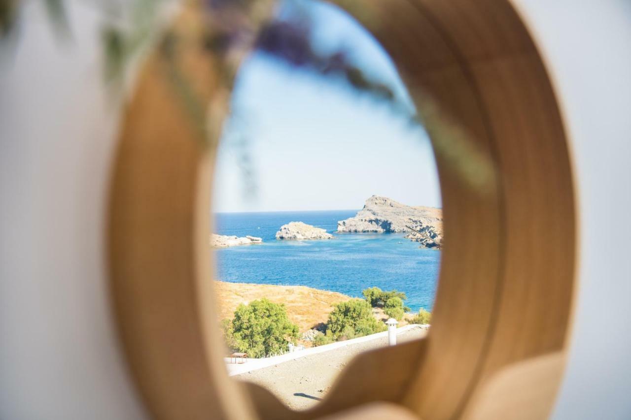 Lindian Ethos Villa Líndos Buitenkant foto