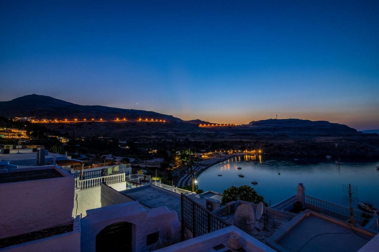 Lindian Ethos Villa Líndos Buitenkant foto