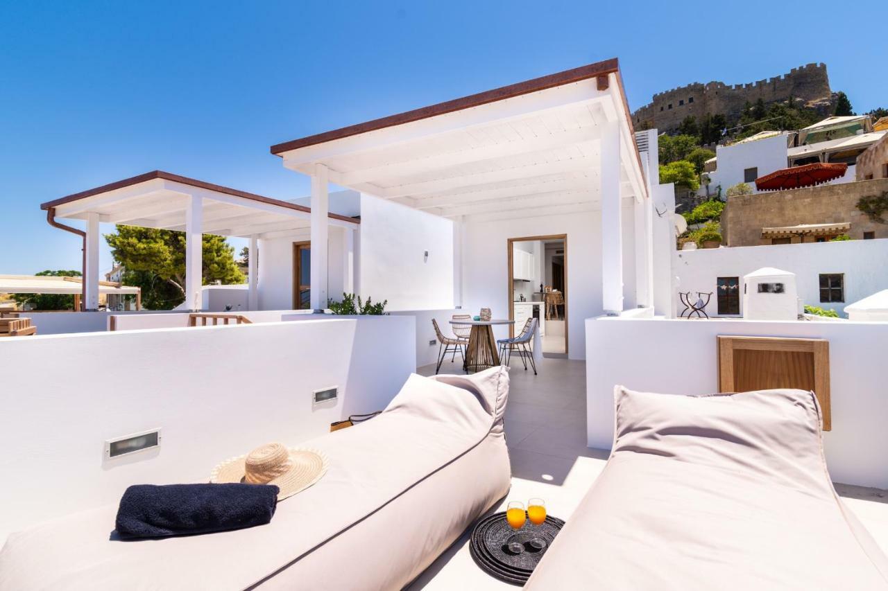 Lindian Ethos Villa Líndos Buitenkant foto