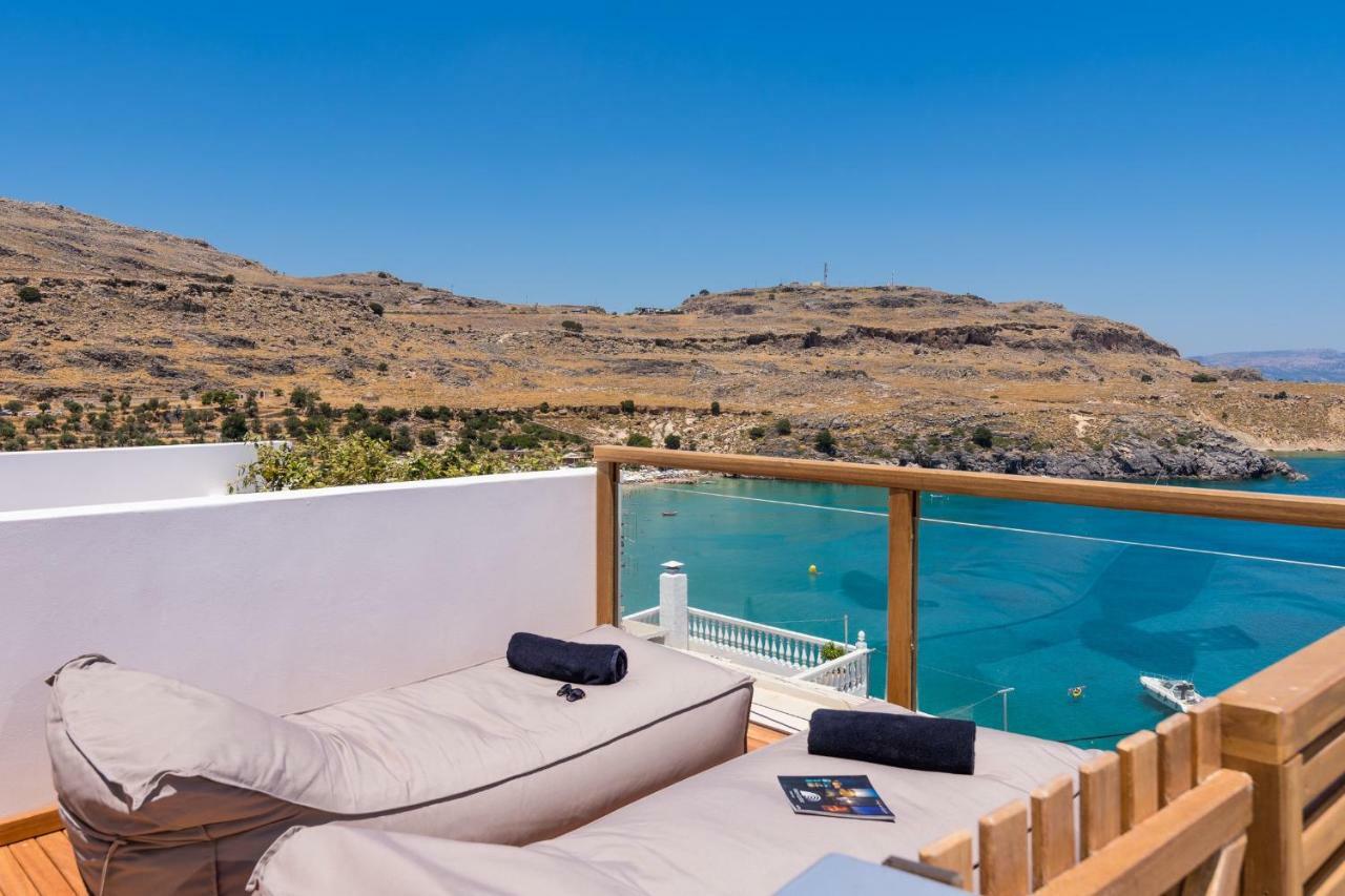 Lindian Ethos Villa Líndos Buitenkant foto
