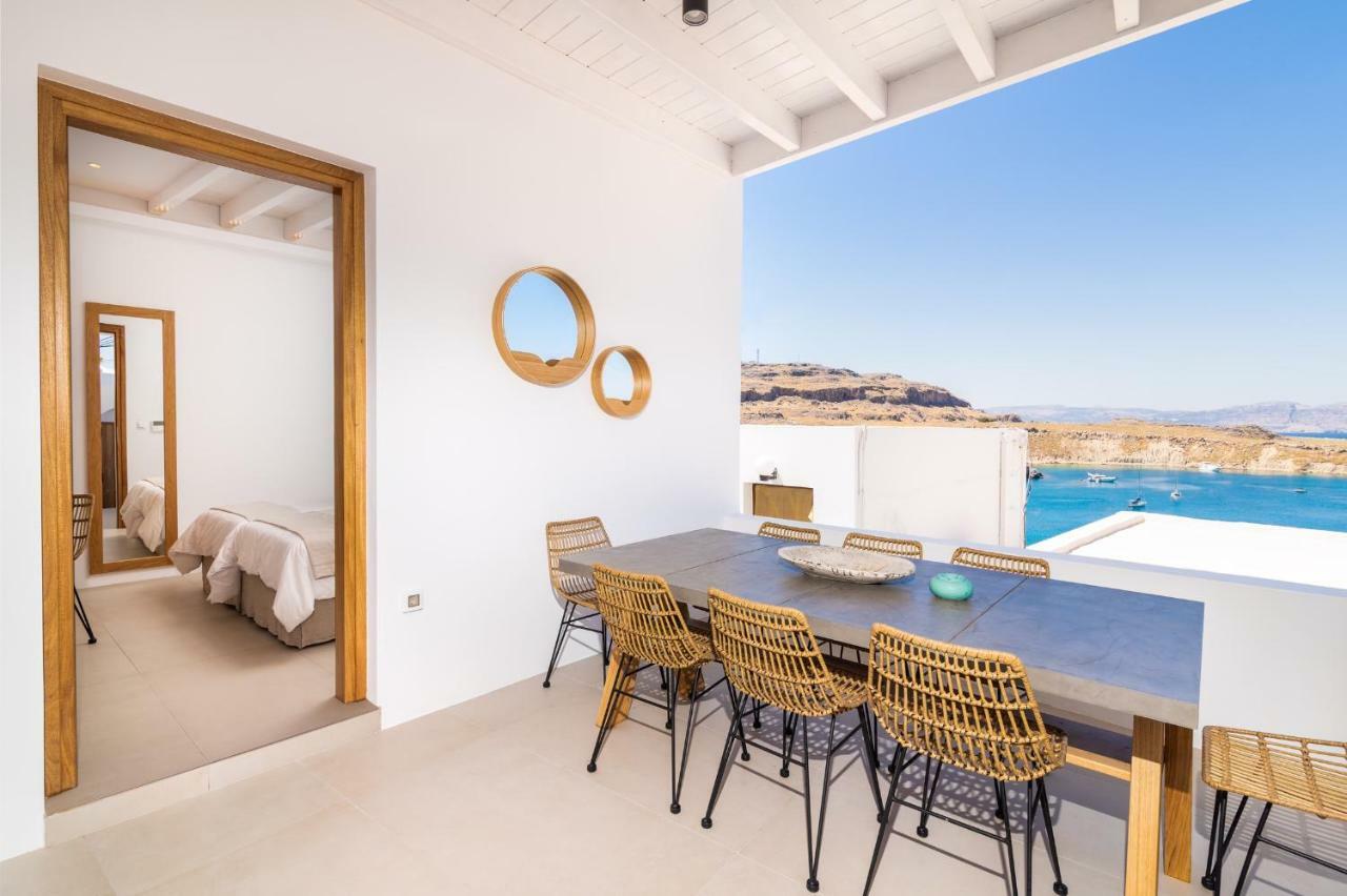 Lindian Ethos Villa Líndos Buitenkant foto