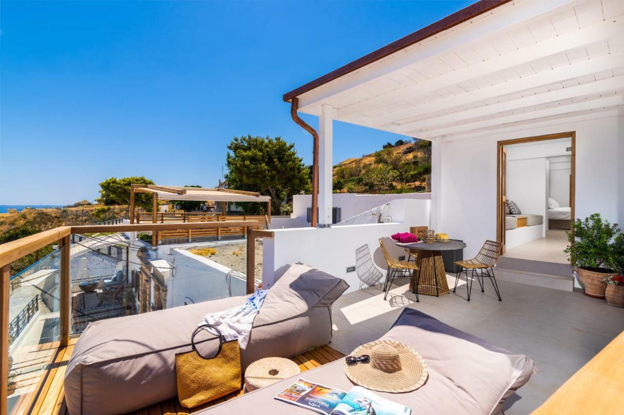 Lindian Ethos Villa Líndos Buitenkant foto