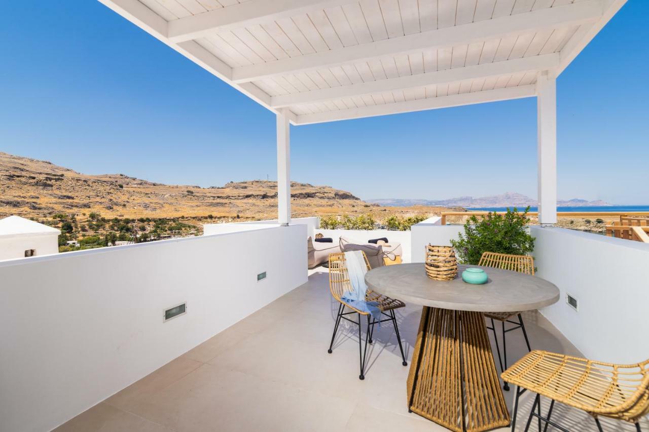 Lindian Ethos Villa Líndos Buitenkant foto